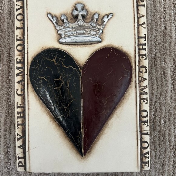 Sid Dickens T66 Heart & Crown Memory Block - Picture 1 of 6